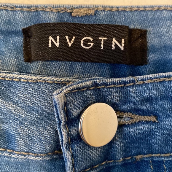 NVGTN High Rise Jeans Size M - Picture 4 of 10